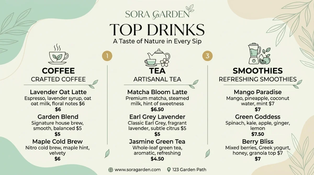 đồ uống ngon sora garden - hình minh họa 4