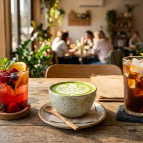 Menu Sora Garden Coffee 2026: 50+ Thức Uống Từ Cafe, Trà, Đến Matcha Nhật Bản