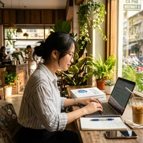 Lịch Trình Một Ngày Của Sinh Viên Quận 5: Học - Cafe - Chill Tại Sora Garden