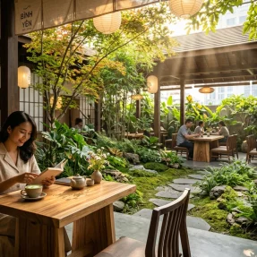 Top 20 Quán Cafe Sống Ảo Đẹp Nhất Quận 5 2026: Sora Garden Đứng Đầu