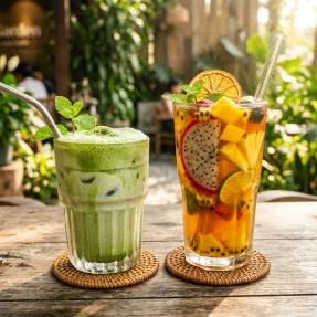 Top 10 Thức Uống Best Seller Tại Sora Garden: Must-Try Khi Đến Quán