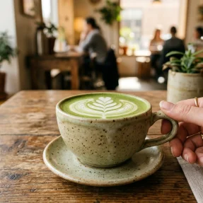 Công Thức Matcha Latte Chuẩn Nhật Tại Sora Garden: Bí Quyết Từ Barista
